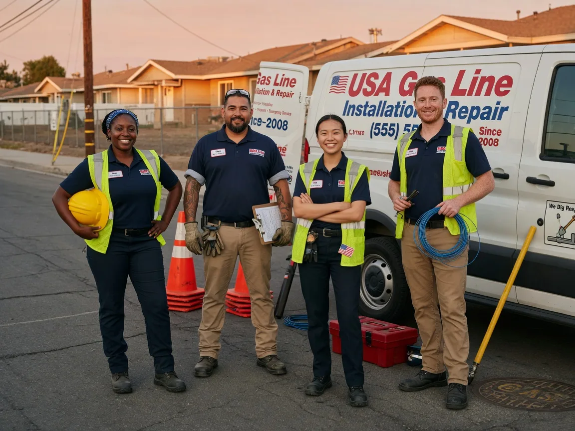 Gas Line Installation company in Prosperity, PA